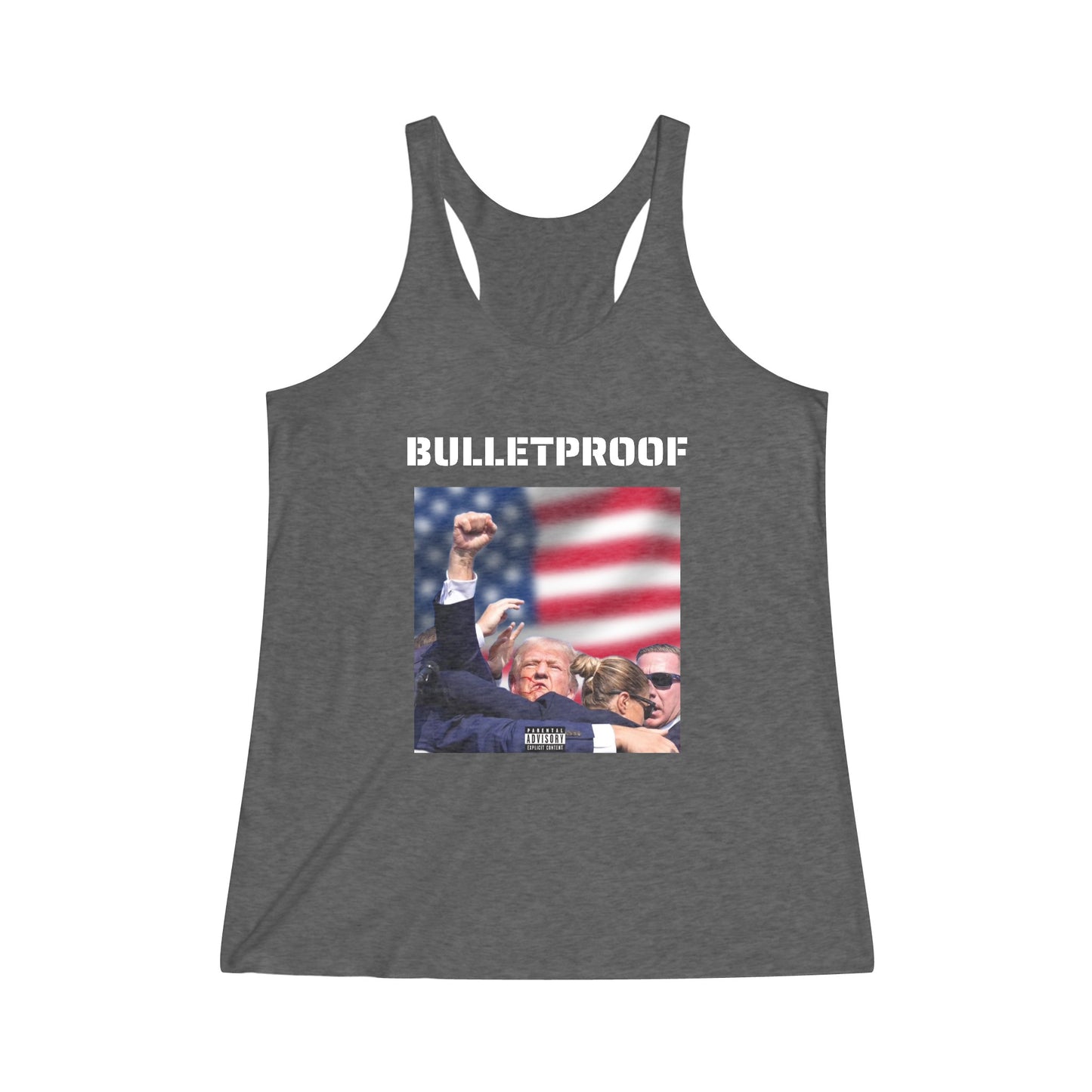 Women's Trump Shooting Shirt MAGA Bulletproof