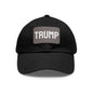 TRUMP HAT Dad Hat with Leather Patch (Rectangle)