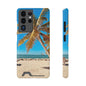 Phone Case With Card Holder - Fort Zachary Taylor Beach