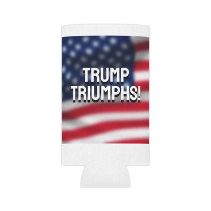 American Trump Triumphs Shooting Can Cooler Coozie