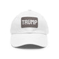 TRUMP HAT Dad Hat with Leather Patch (Rectangle)