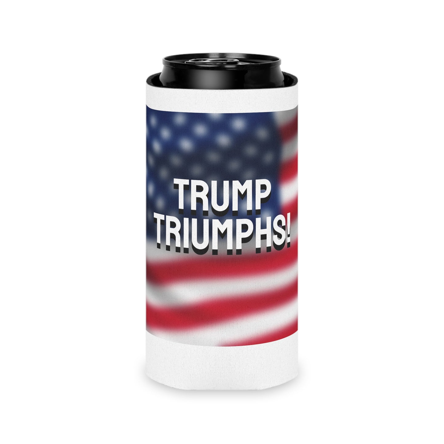 American Trump Triumphs Shooting Can Cooler Coozie