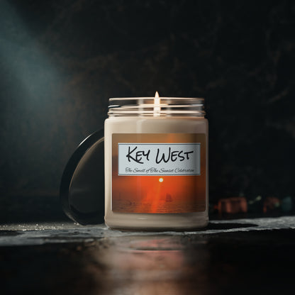 Key West Scented Candle - The Smell of Sunset Celebration at Mallory Square