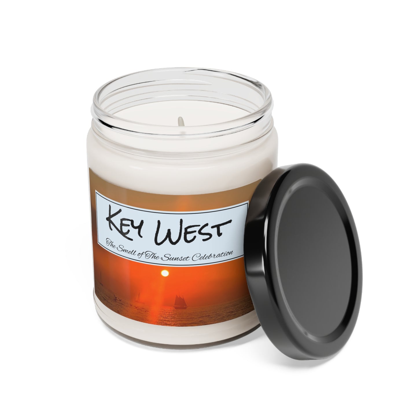 Key West Scented Candle - The Smell of Sunset Celebration at Mallory Square