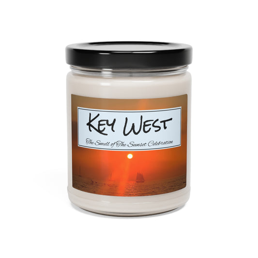 Key West Scented Candle - The Smell of Sunset Celebration at Mallory Square