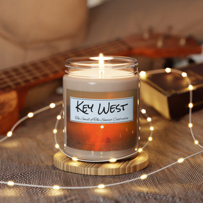 Key West Scented Candle - The Smell of Sunset Celebration at Mallory Square