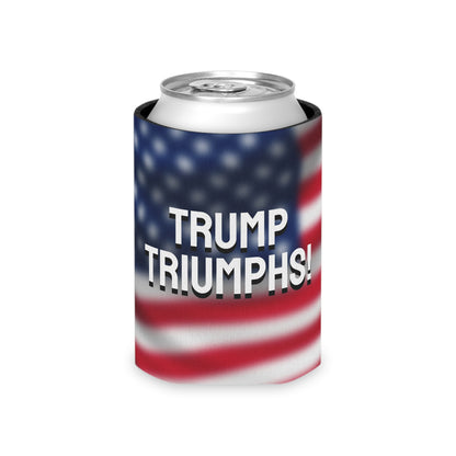 American Trump Triumphs Shooting Can Cooler Coozie