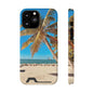 Phone Case With Card Holder - Fort Zachary Taylor Beach