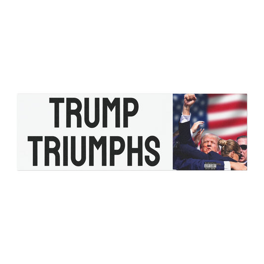 AMERICAN TRUMP TRIUMPHS SHOOTING Car Magnet